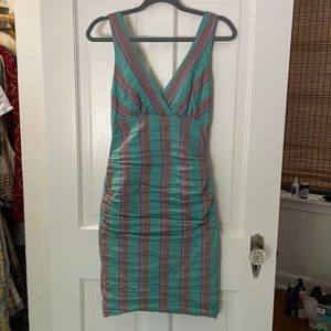 Nicole Miller Ruched Dress
